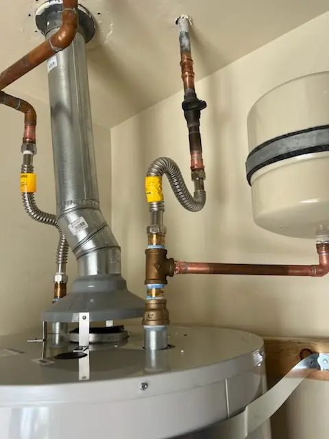 Water heater installation and plumbing repair in Gloria Dei Towers